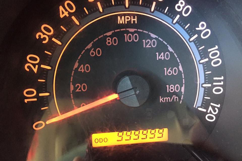 2007 toyota tundra million mile odometer